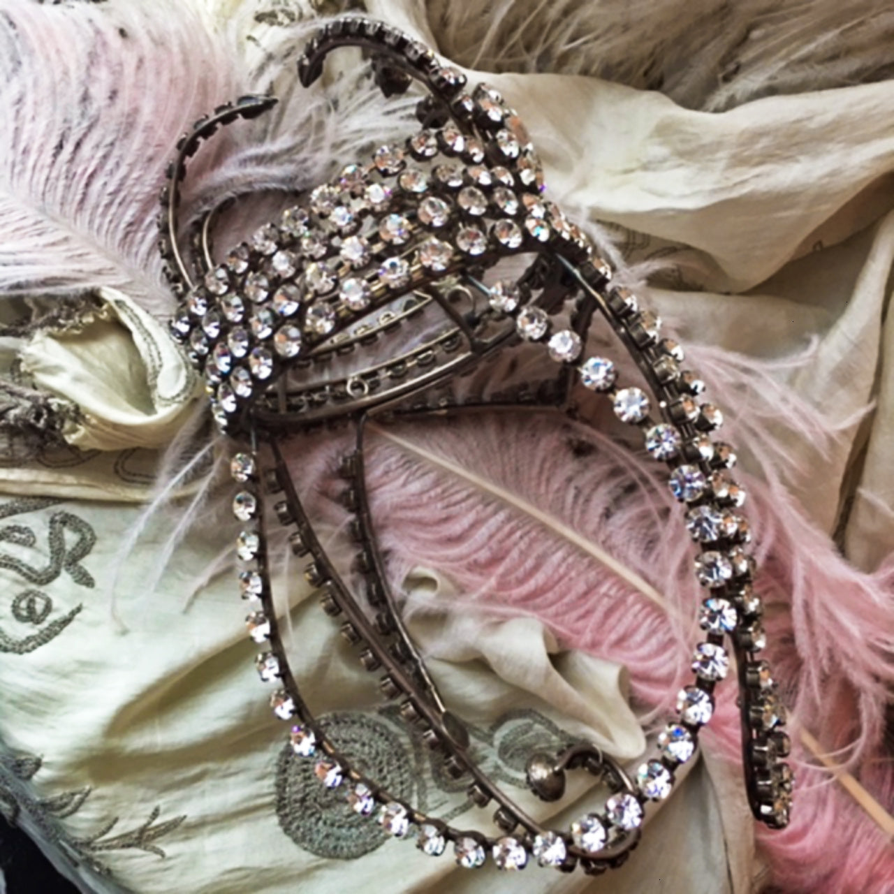 1920s Revue Follies Stage Headdress Crown