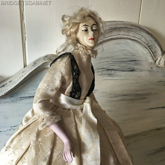 Antique Lilli Baitz Half Doll