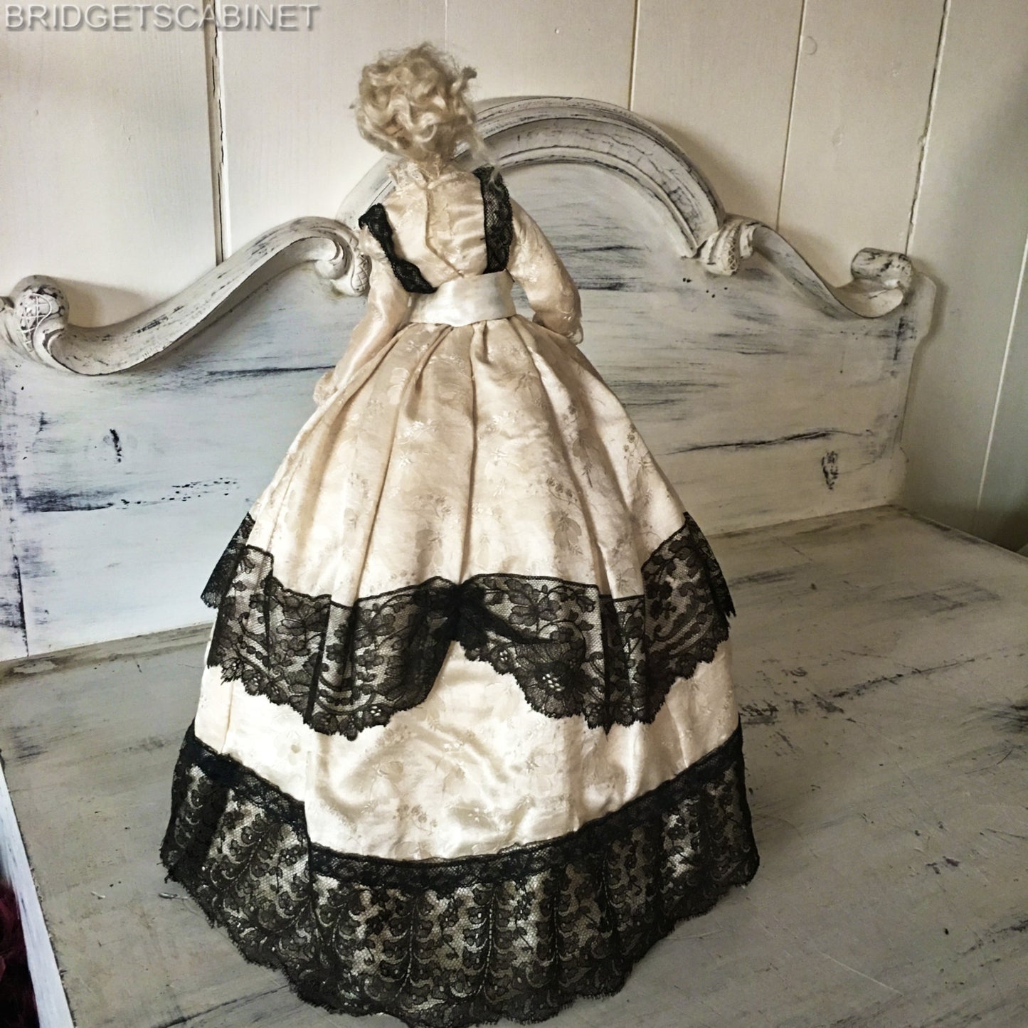 Antique Lilli Baitz Half Doll
