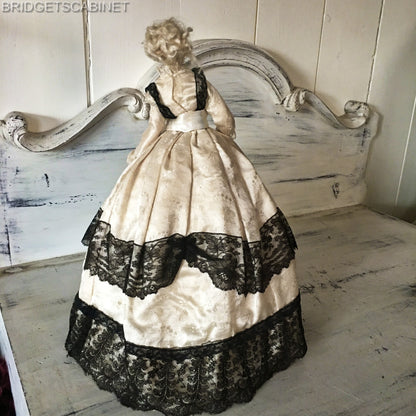 Antique Lilli Baitz Half Doll