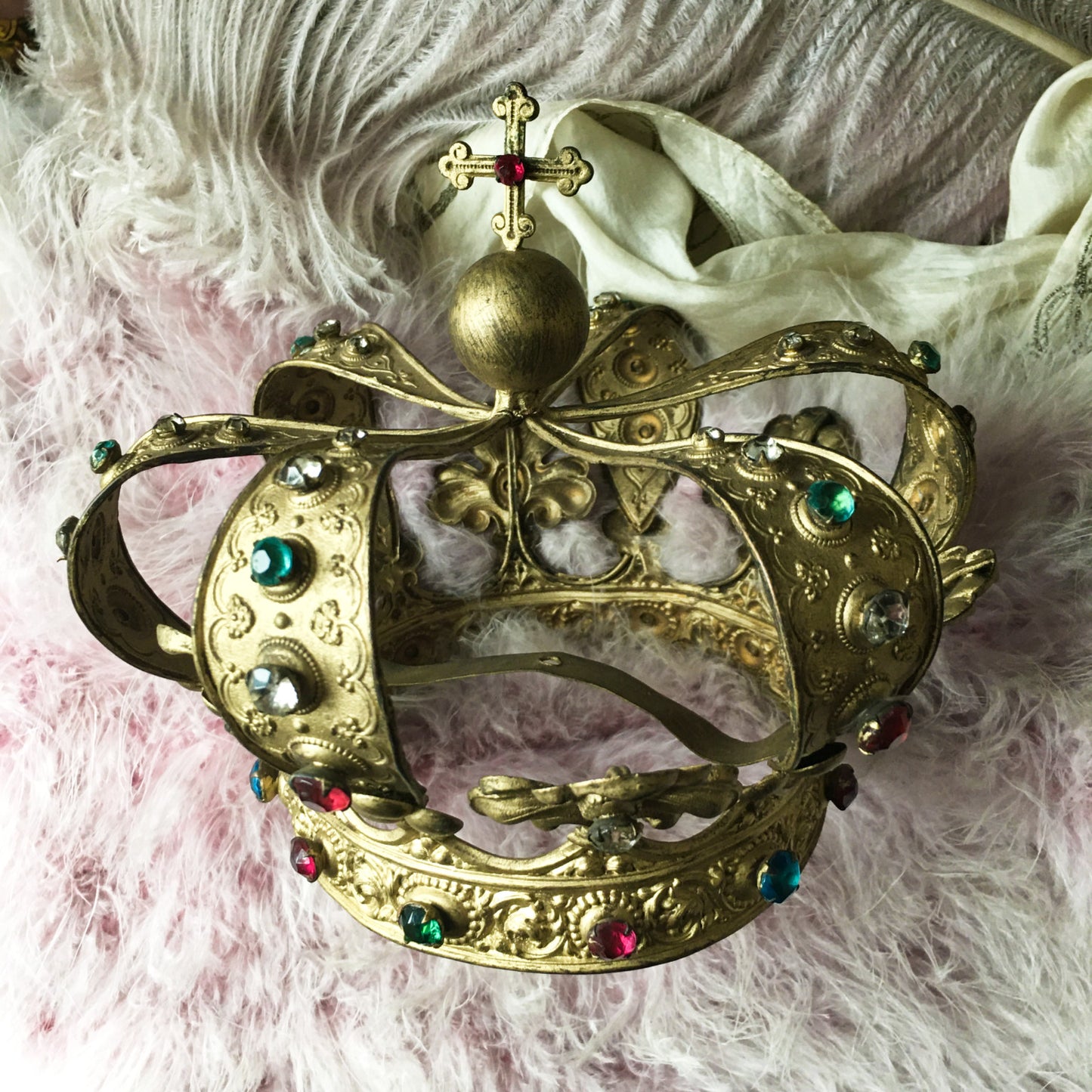 Antique Large Santos Crown