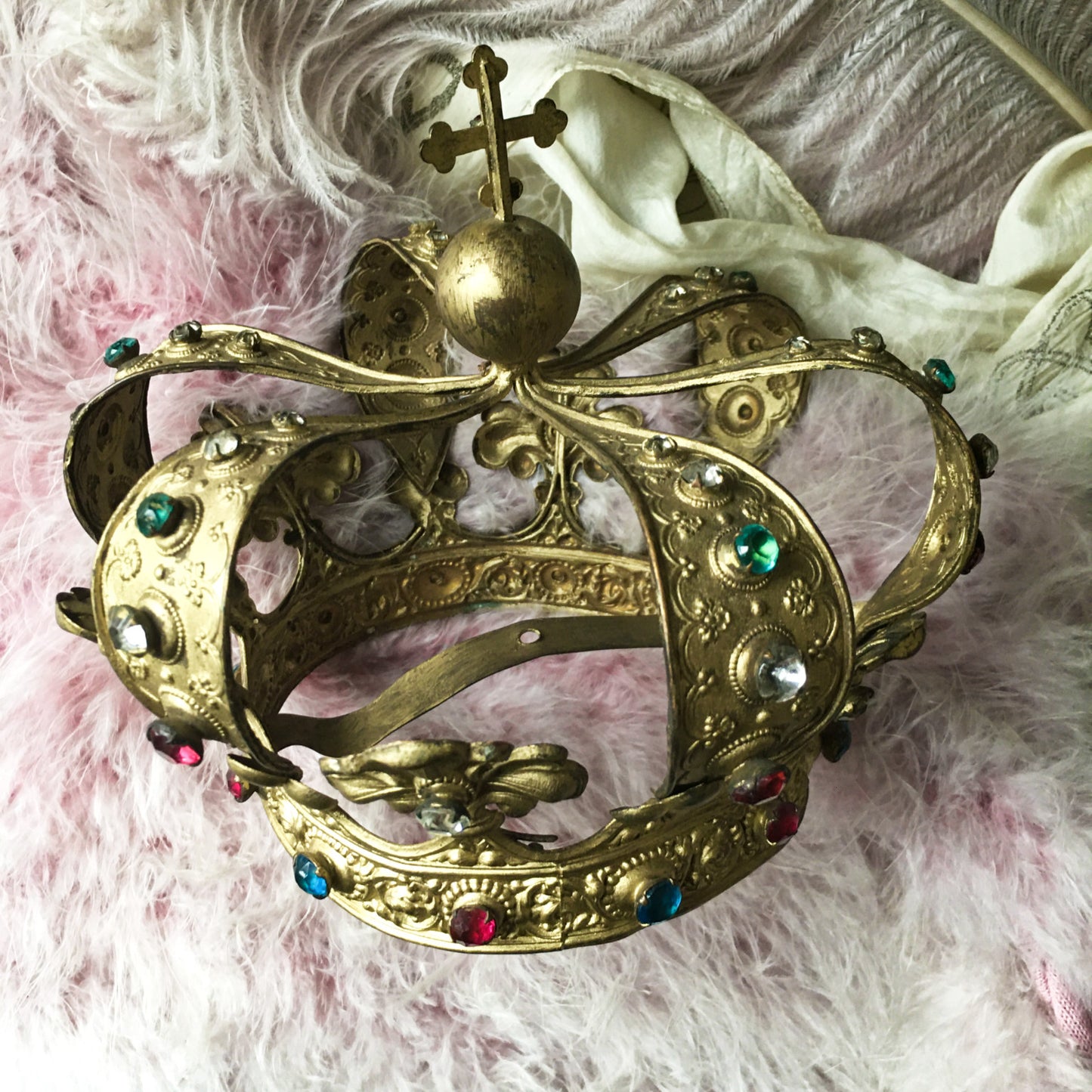 Antique Large Santos Crown