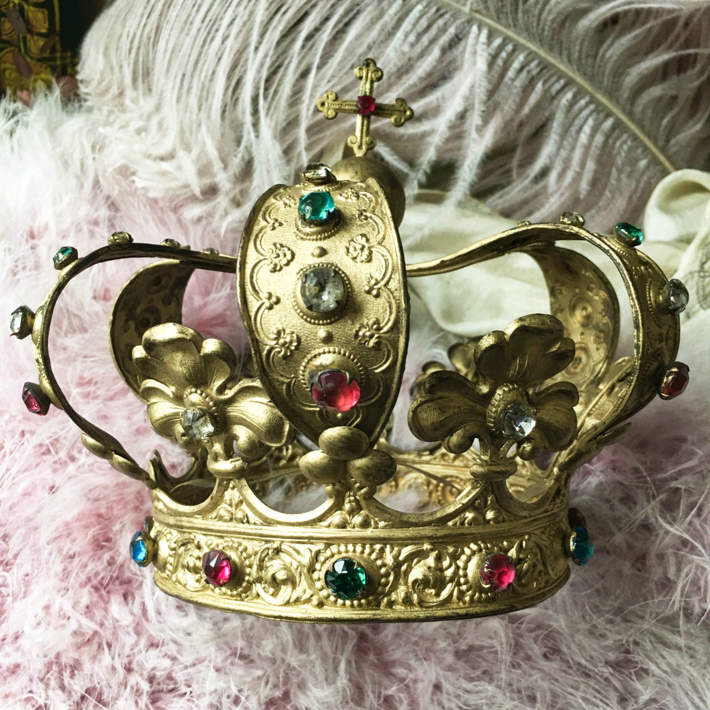 Antique Large Santos Crown