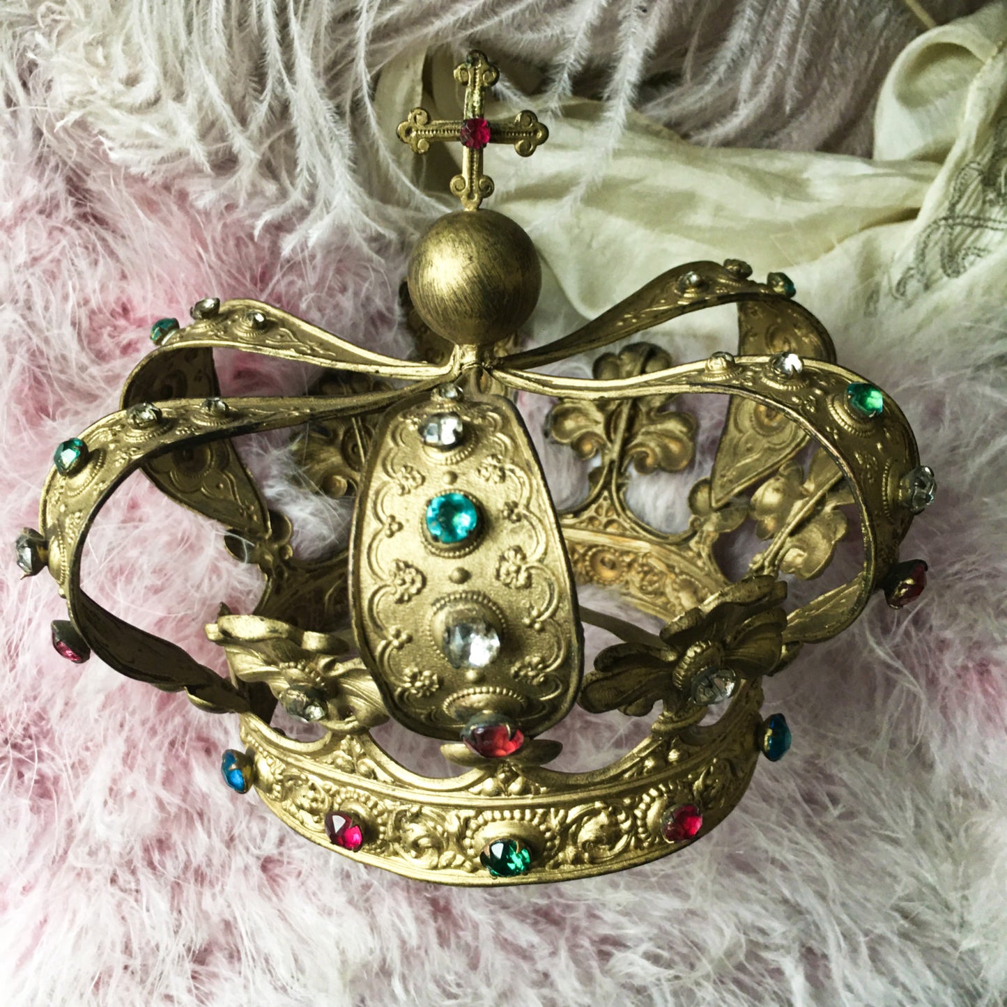 Antique Large Santos Crown