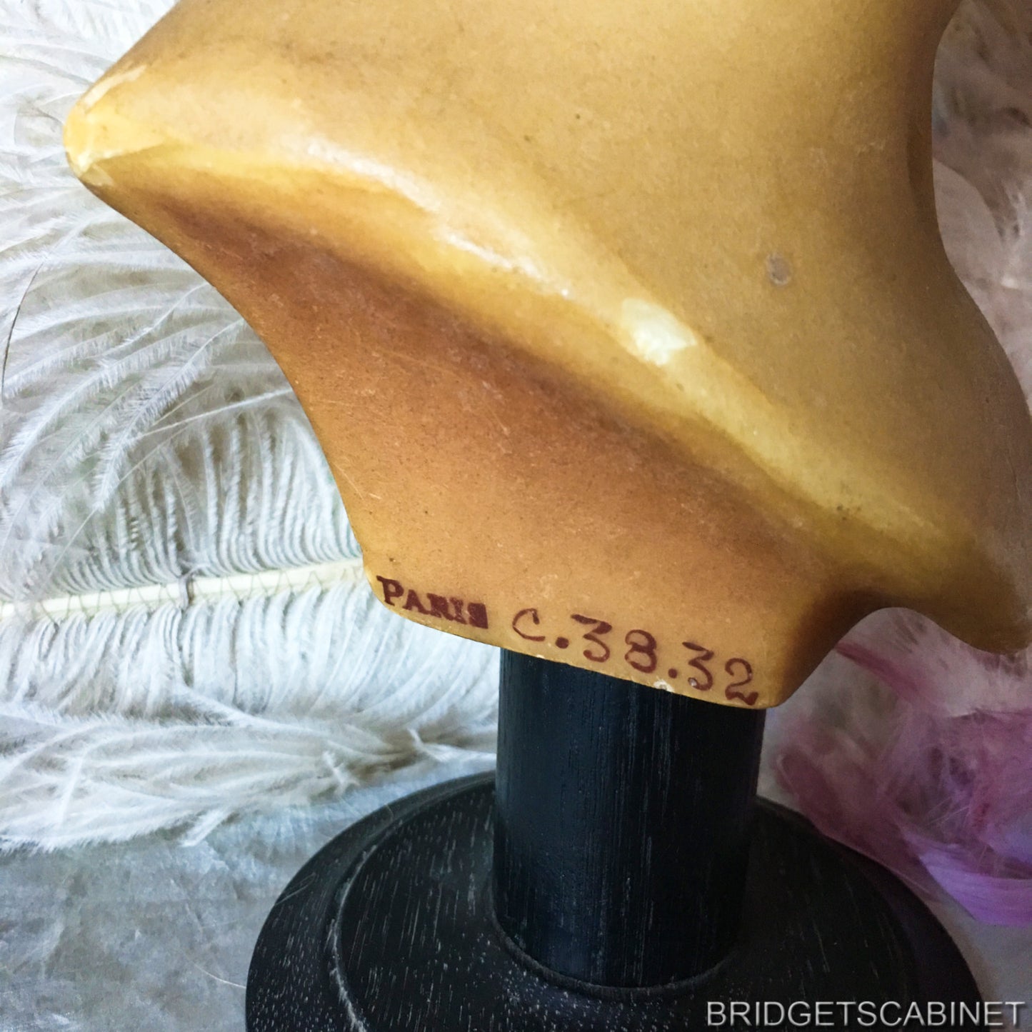 1900s Counter Top Wax Child Head