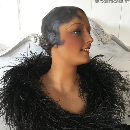 1920s Belgian Wax Bust