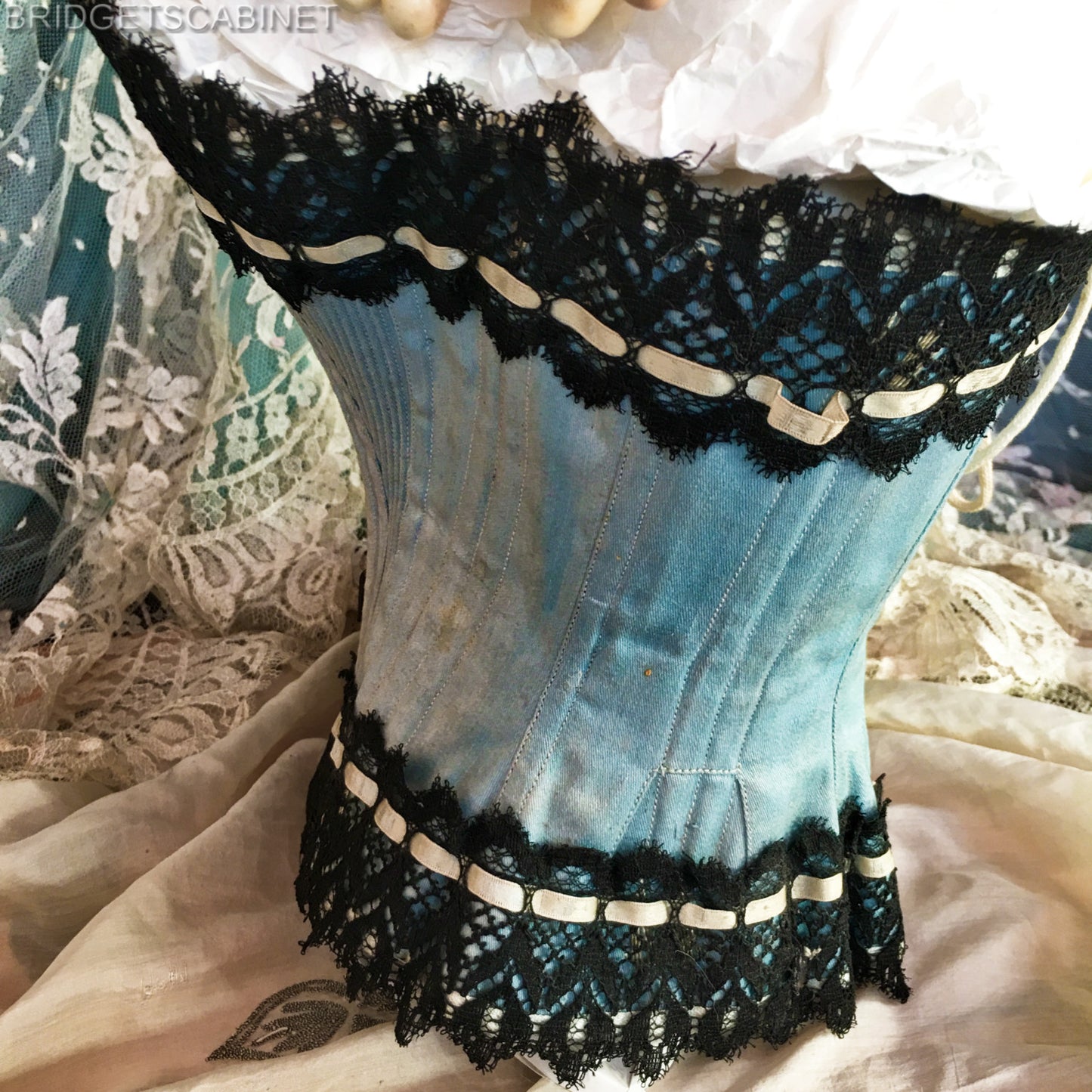 Antique Wasp Waist Corset Victorian