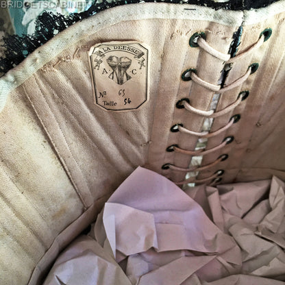 Antique Wasp Waist Corset Victorian