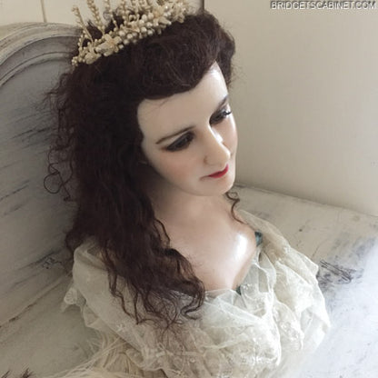 1900 Wax Mannequin Bust Part
