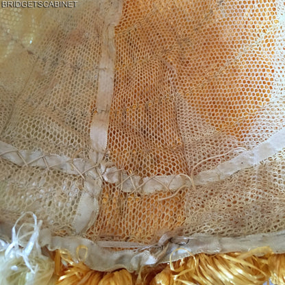 1920s 2-Colored Flapper Wig Gold