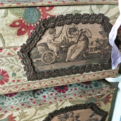 Antique French Doll Drawer Cabinet