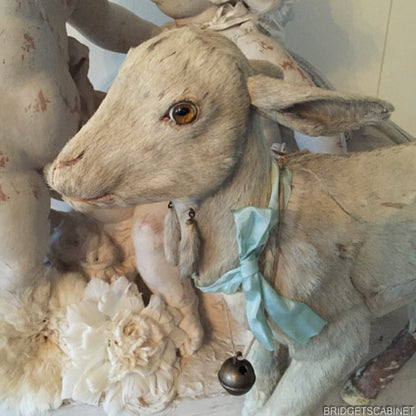 1890s Mechanical Toy Goat Doll