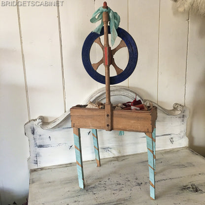 Antique Wheel of Fortune Toy Game Doll