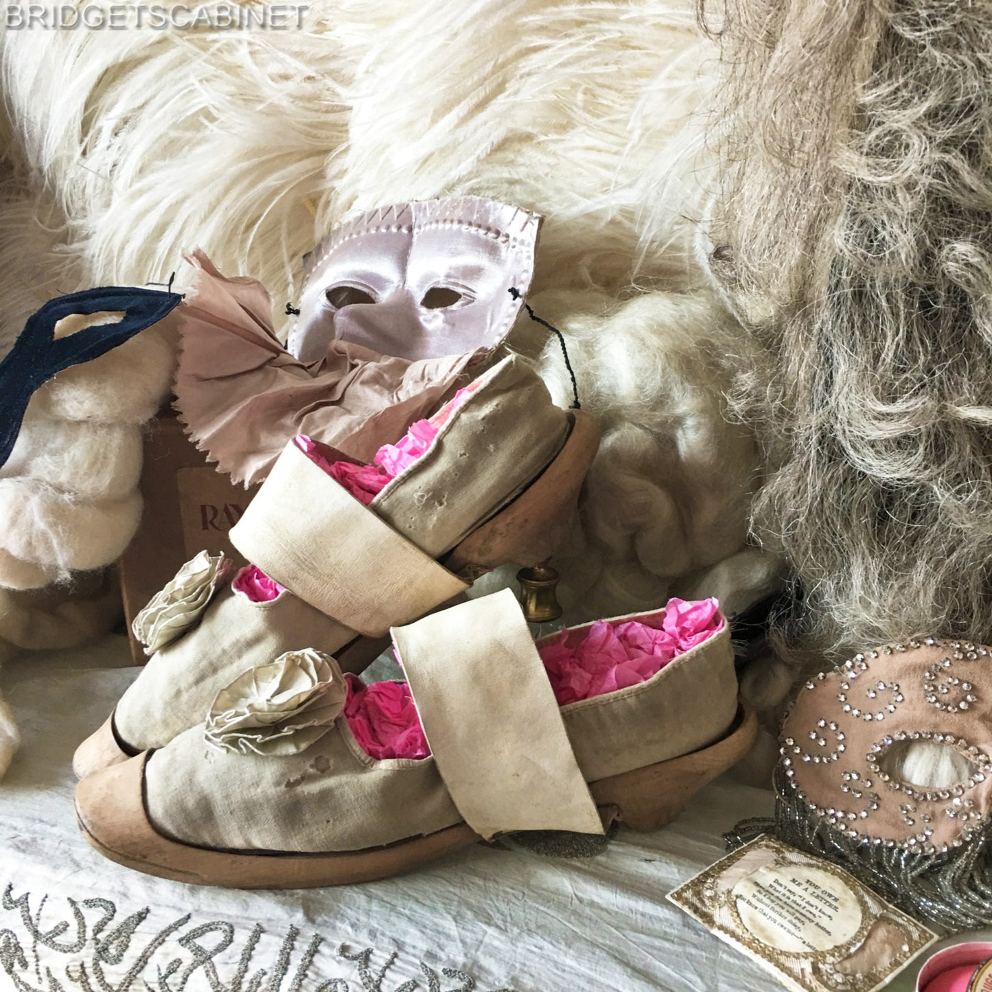 1800s Pattens with original Overshoes Shoes