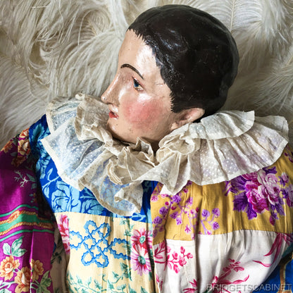 1930s French Clown Child Costume