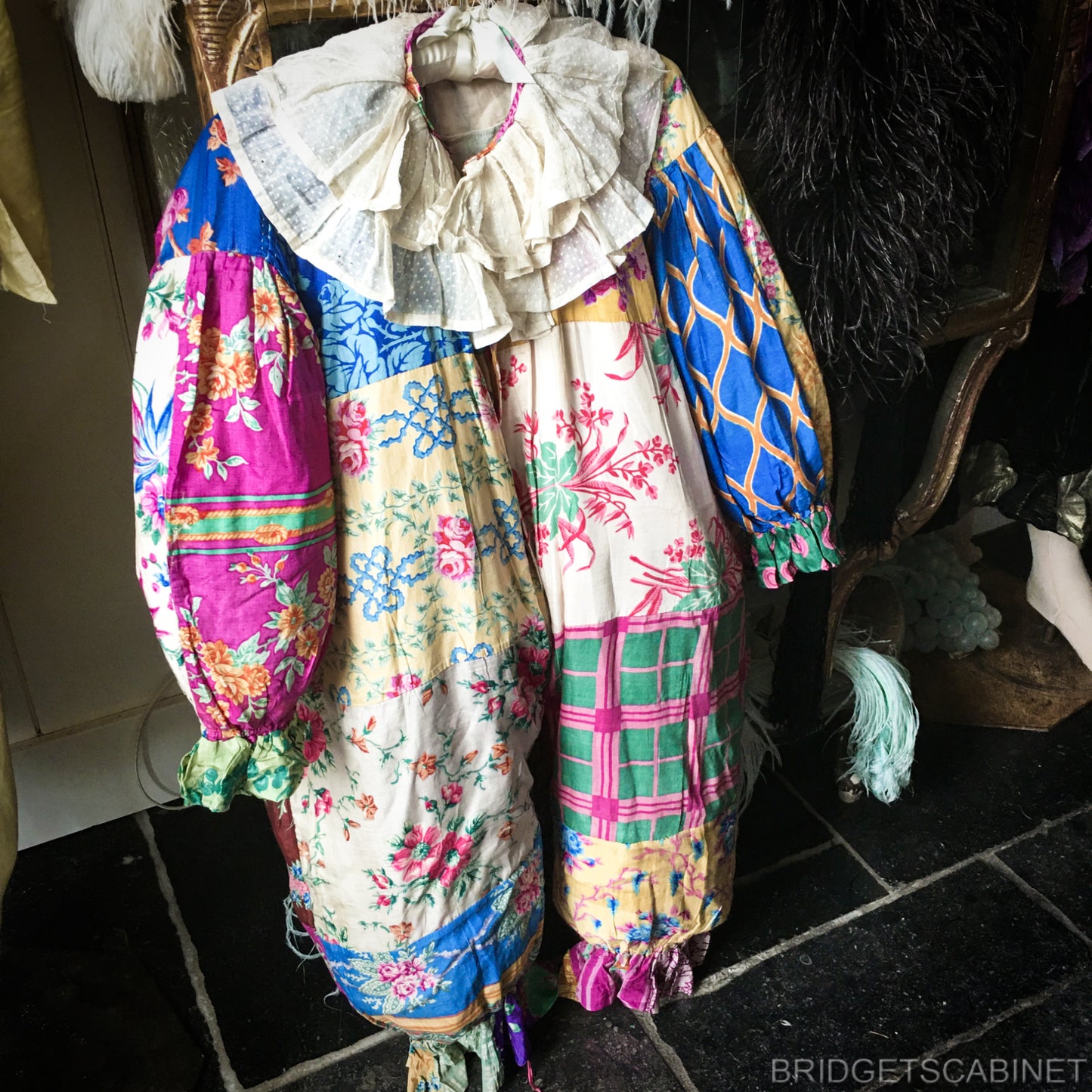 1930s French Clown Child Costume
