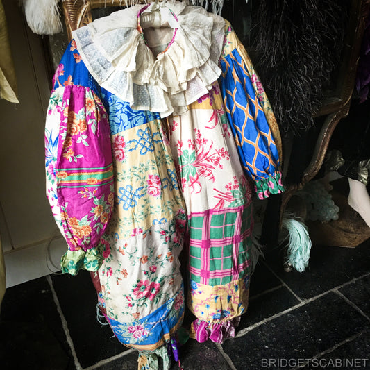 1930s French Clown Child Costume
