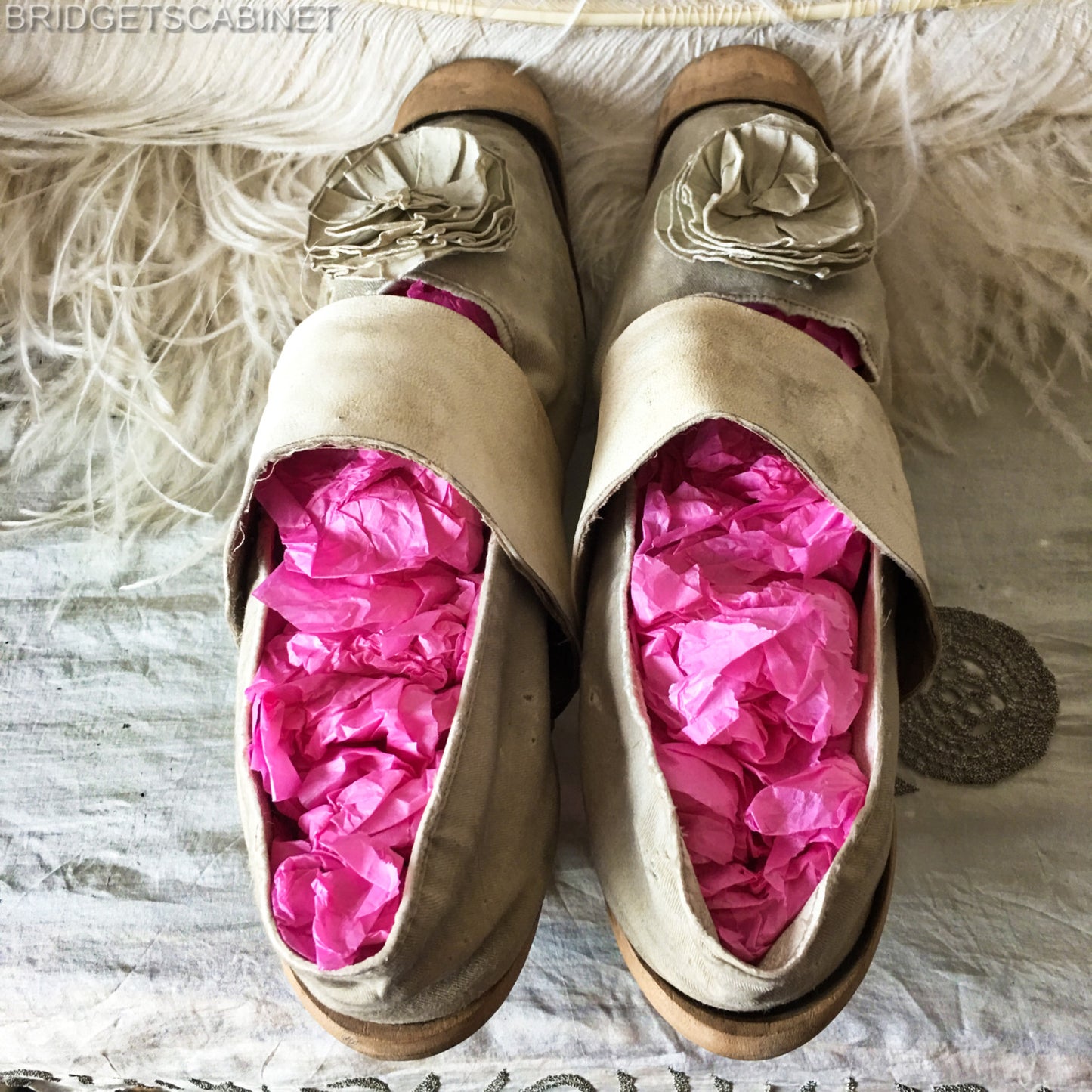 1800s Pattens with original Overshoes Shoes
