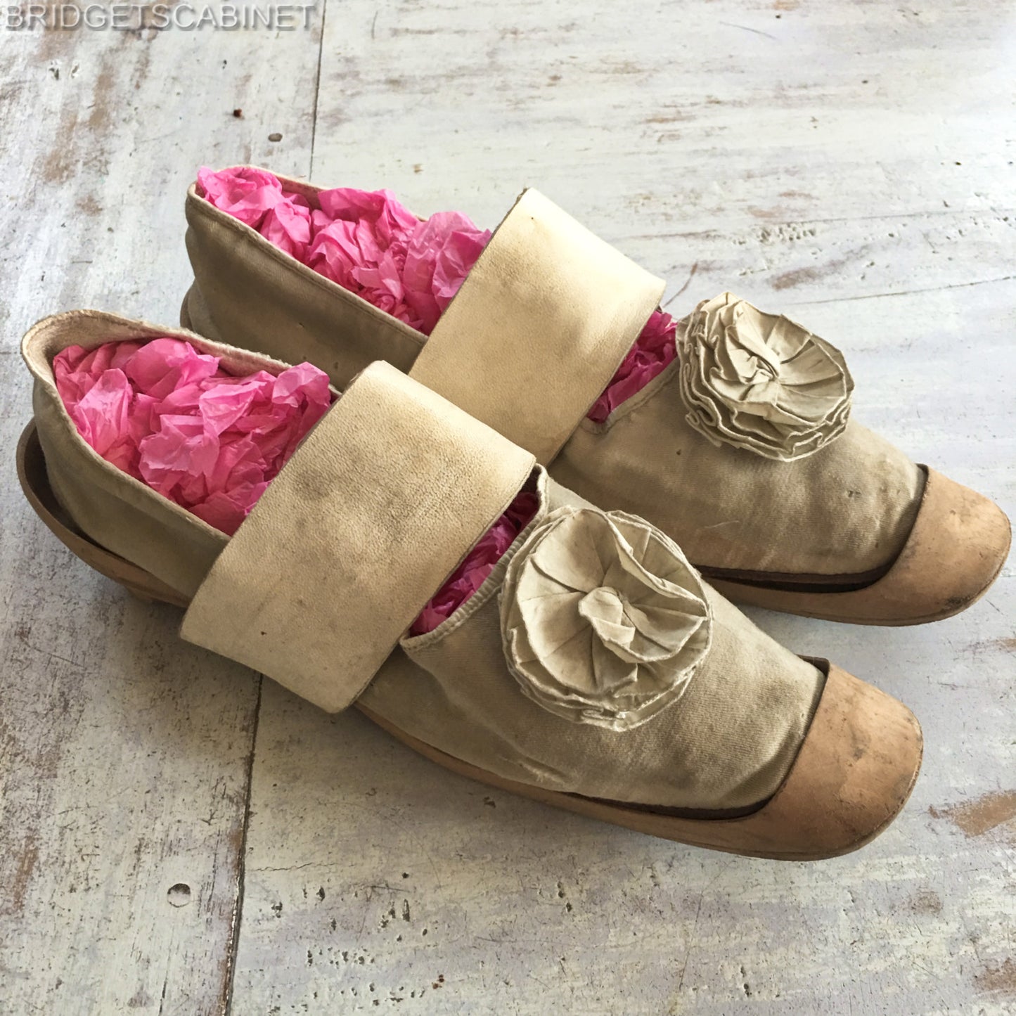 1800s Pattens with original Overshoes Shoes