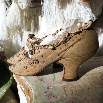 Early 19th. Century Marie-Antoinette Style Shoes