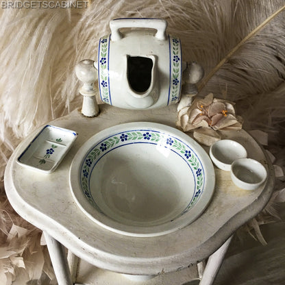Antique French Doll Toilette Table
