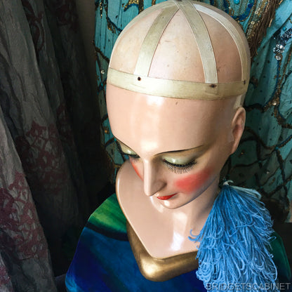 1920s Art Deco Wig Head Countertop