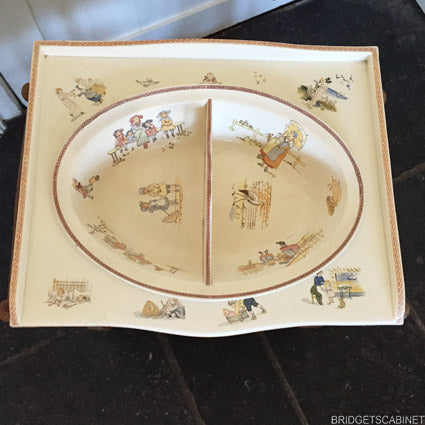 Antique Doll Wash Stand Cabinet