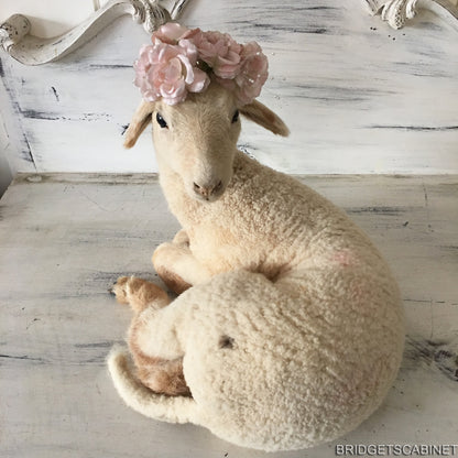 French Taxidermy Lamb