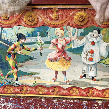 Guignol Puppet Theater 2 Puppets