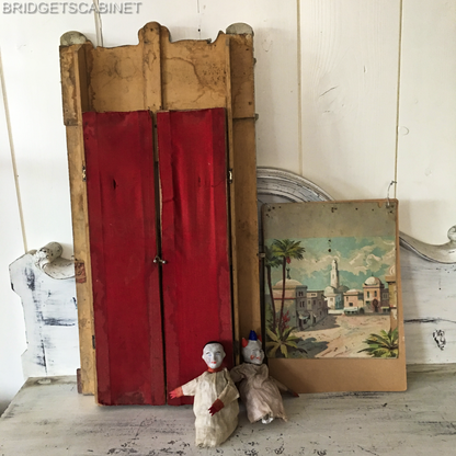 Guignol Puppet Theater 2 Puppets