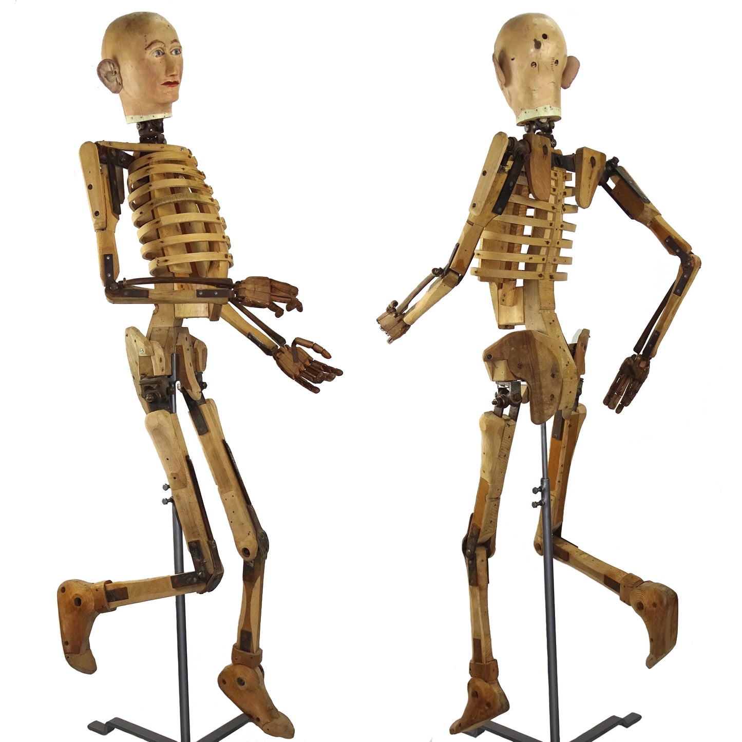 19th Century Artist Lay Figure Skeleton