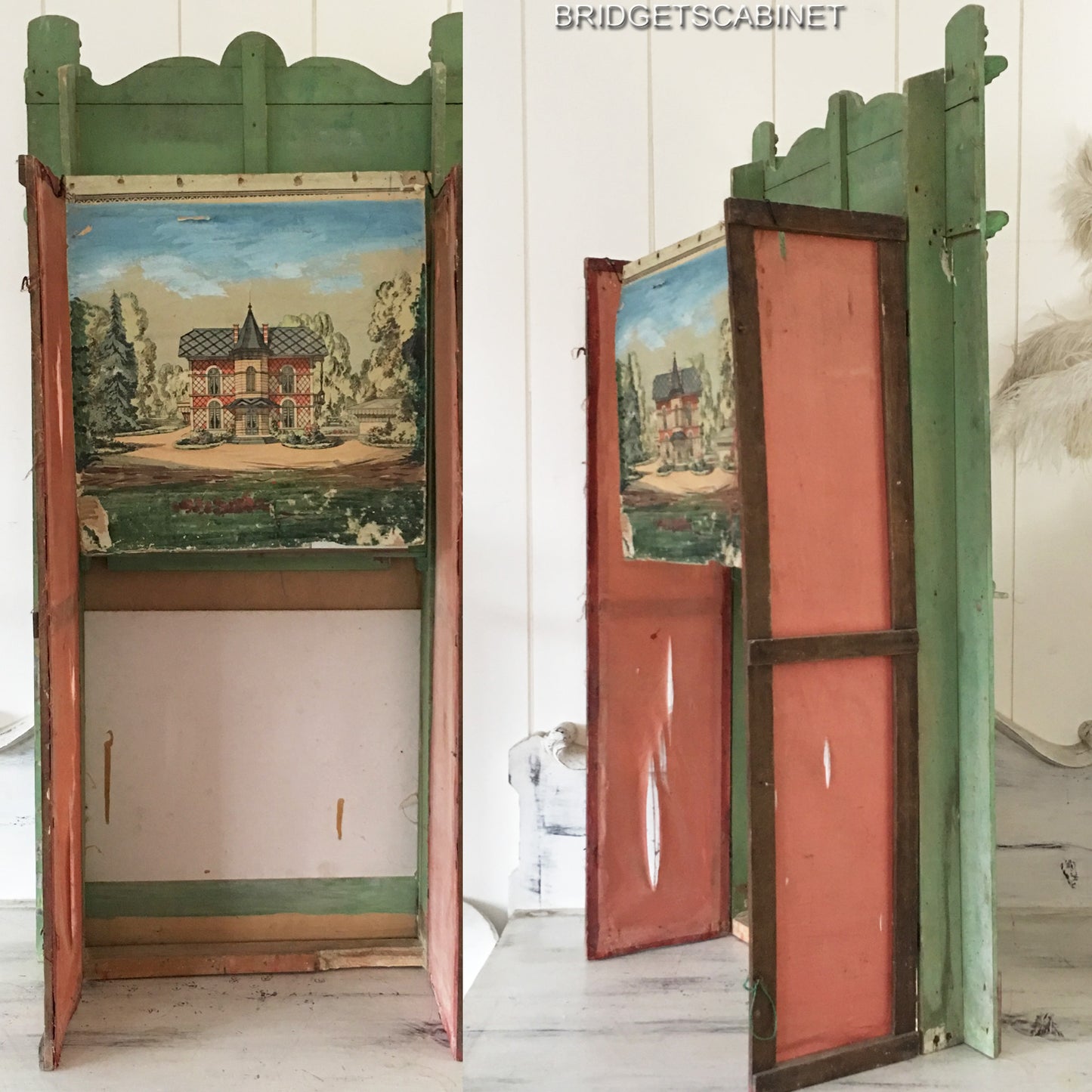 Guignol Puppet Theater with 6 Puppets