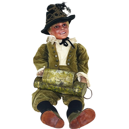 1900s Wax Victorian Boy Doll