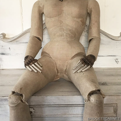 1800s Artist Lay Figure Mannequin Articulated