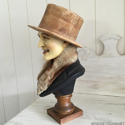 1920s Siegel Wax Countertop Bust