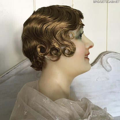 Antique Wax Bust French