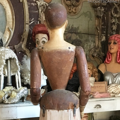1700s Life-Size Madonna Santos Cage Doll
