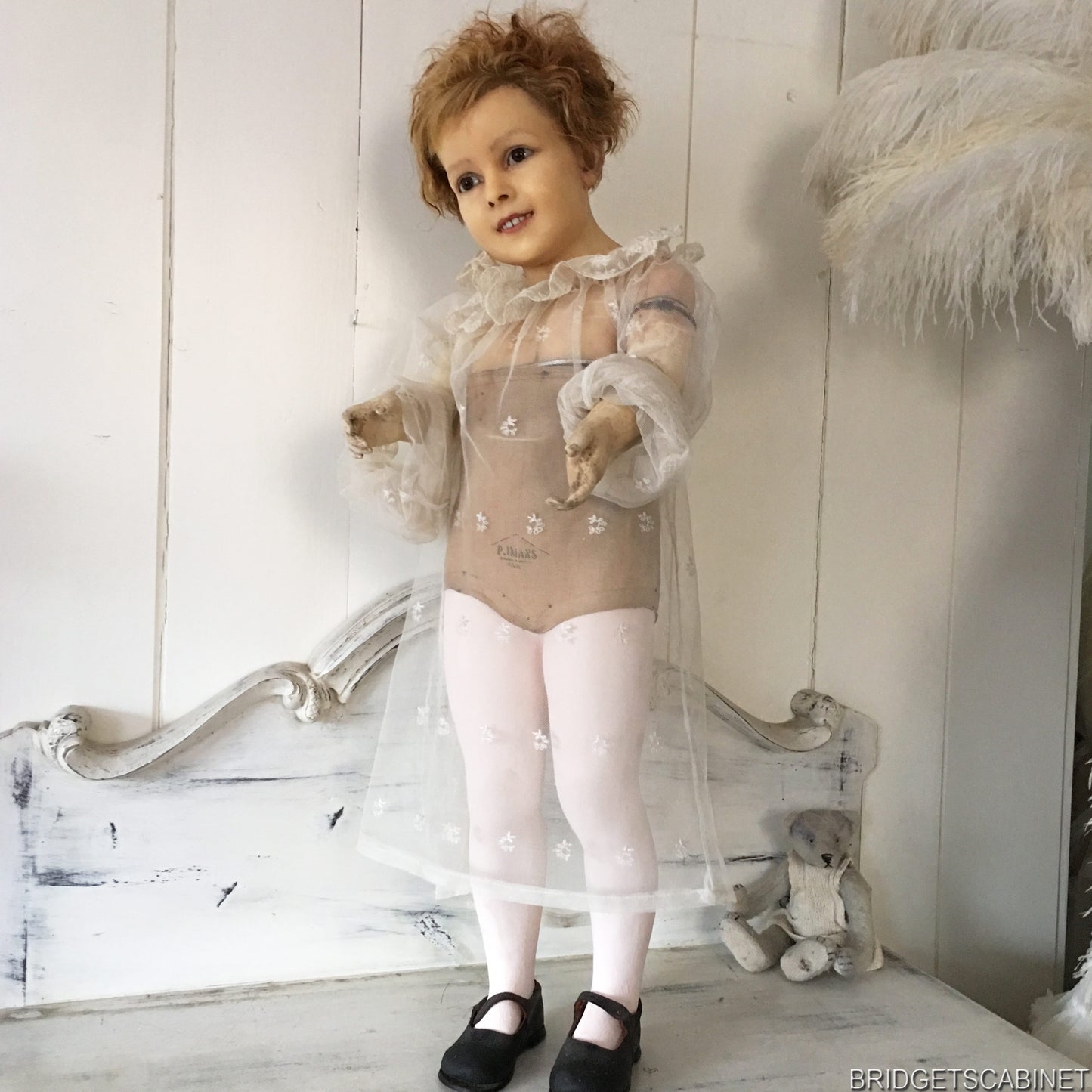 1900s Fll-Size Wax Mannequin P. Imans