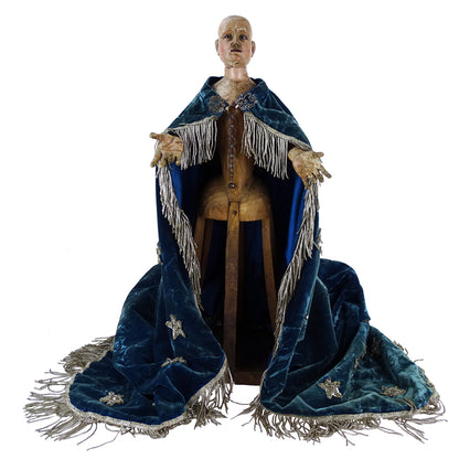 1700s Rare Madonna Santos Virgin Cage Doll