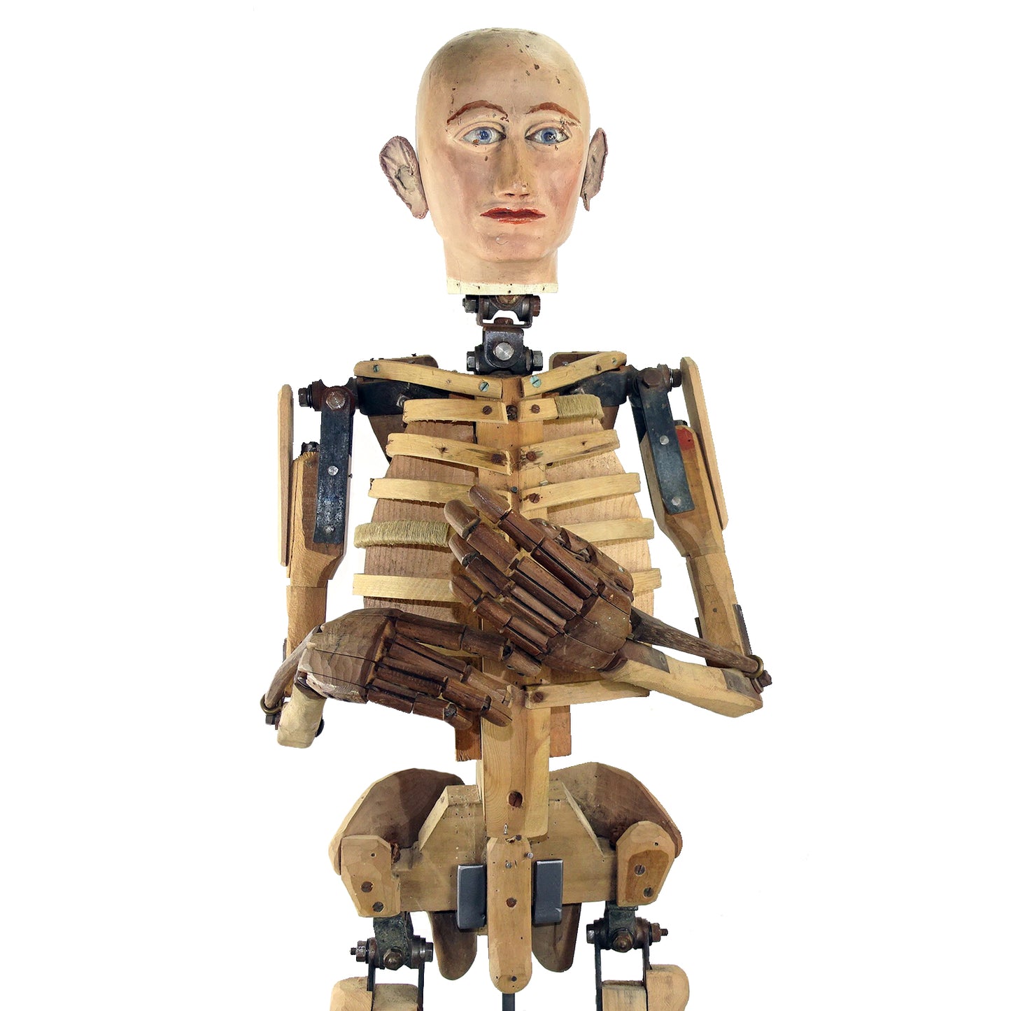 19th Century Artist Lay Figure Skeleton