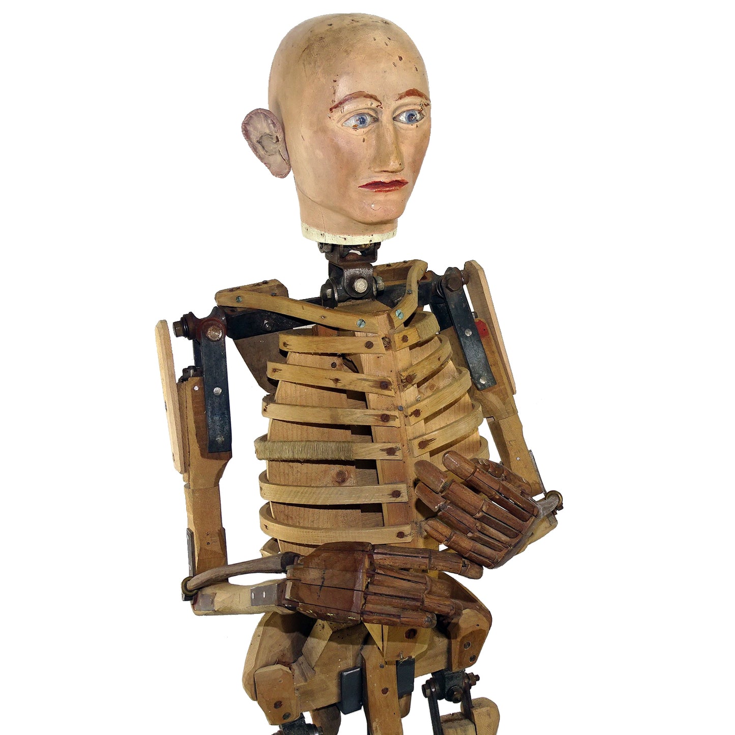 19th Century Artist Lay Figure Skeleton