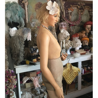 1900s French Full-Size Wax Mannequin