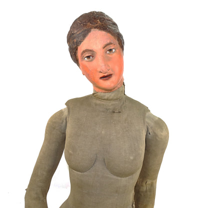 1860s French Articulated Artist Lay Figure Mannequin