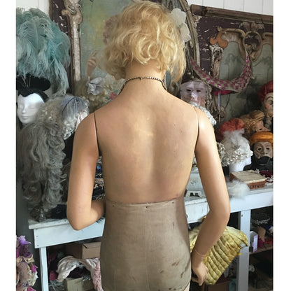 1900s French Full-Size Wax Mannequin