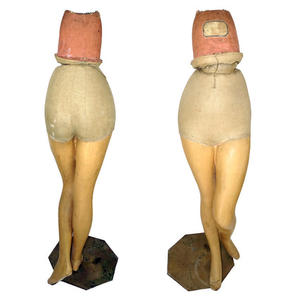 1920 P. Imans Full Size Wax Mannequin