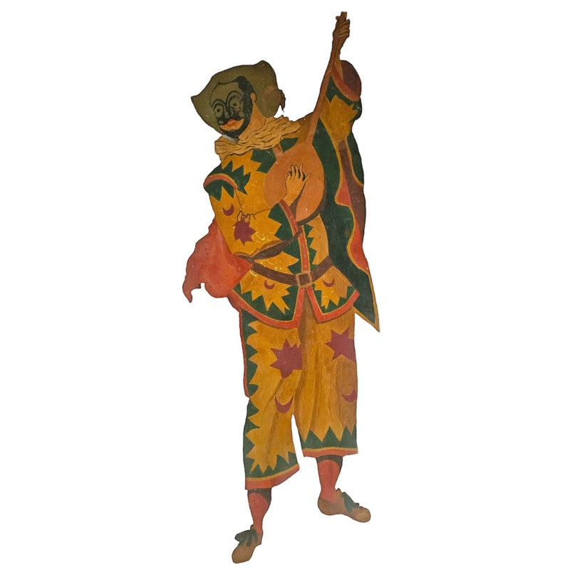 Set of 3 Commedial Del Arte Figures