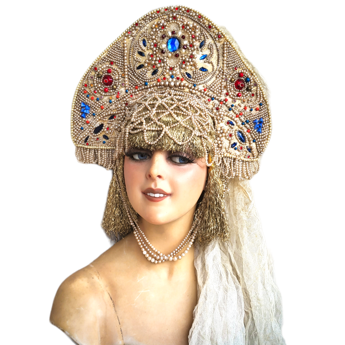 Antique Kokoshnik Theater Headdress