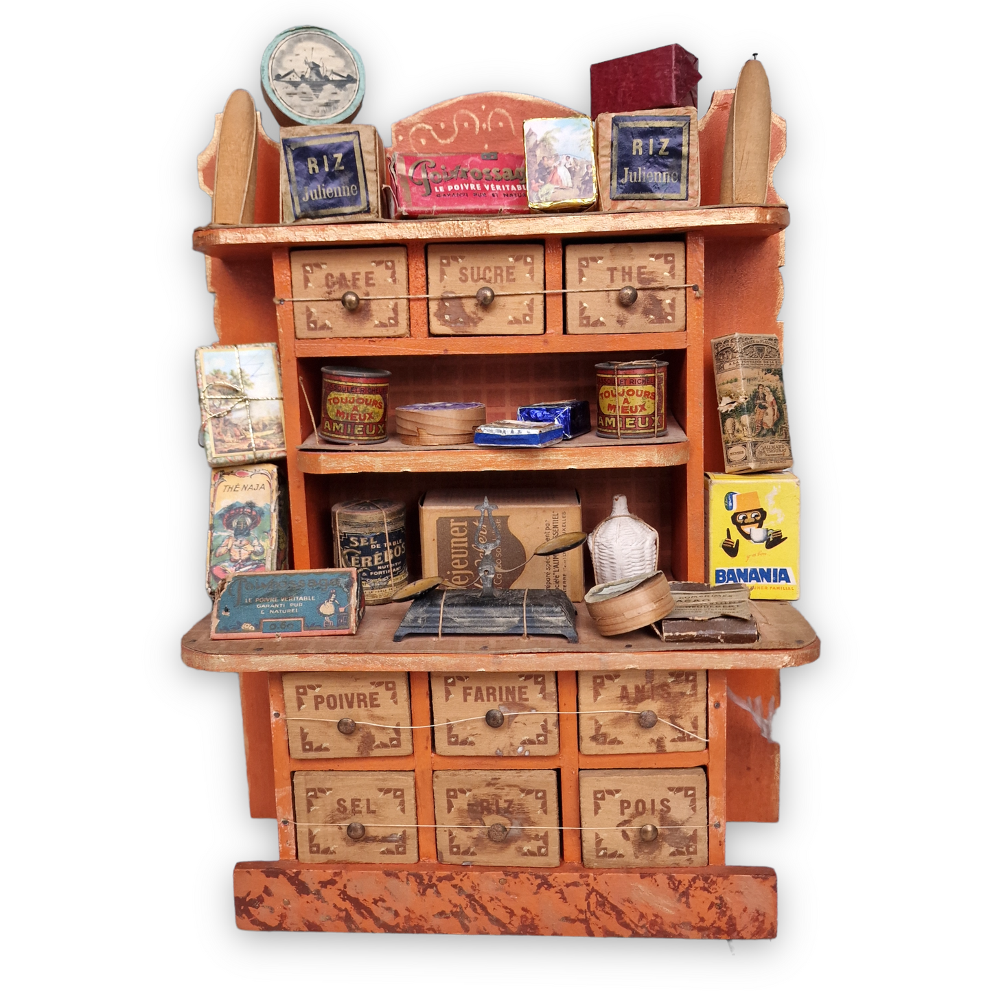 Antique French Epicerie Doll Store