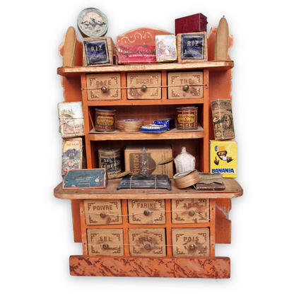Antique French Epicerie Doll Store