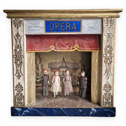 1880 French Puppet Opera Theater